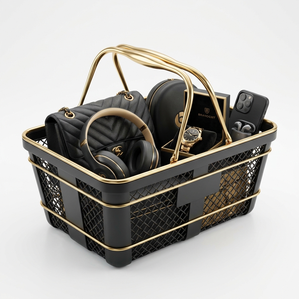 Ultra Luxury Shopping Basket