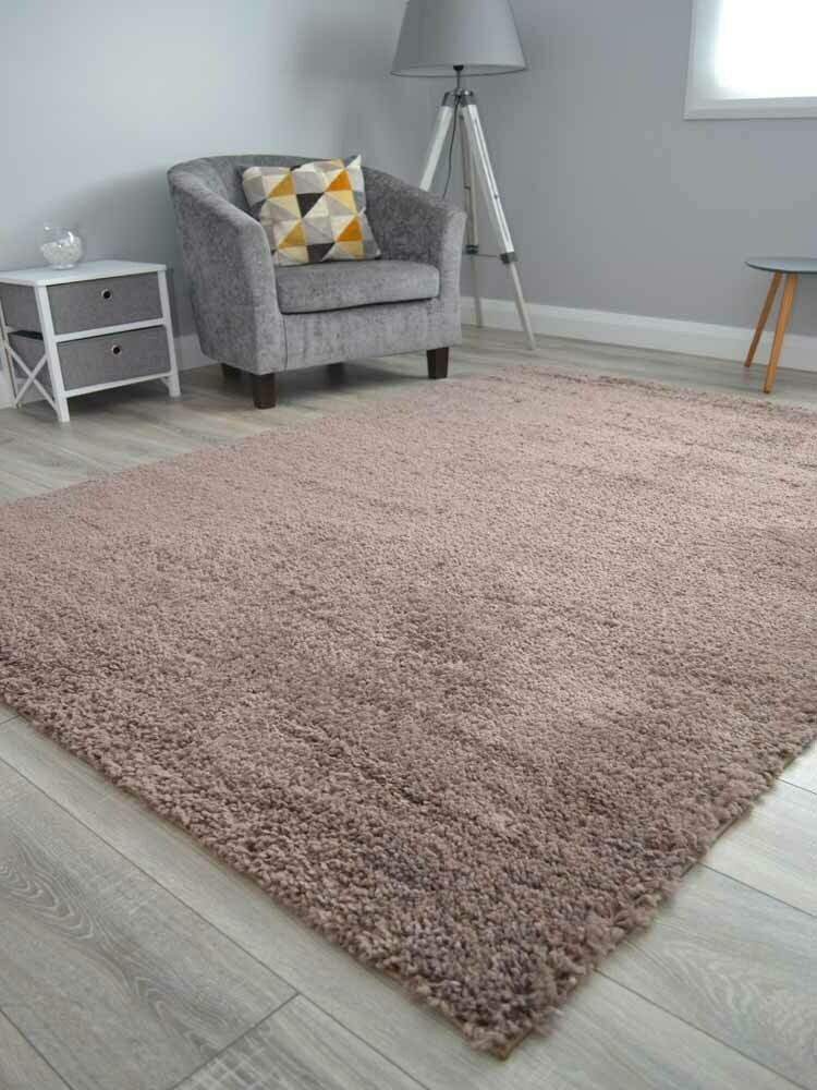 Matrix Plain Light Brown Rug