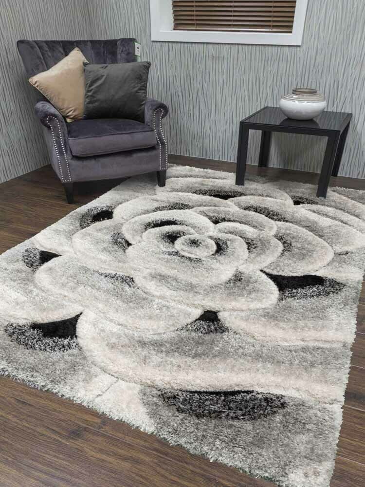 Luxus Grey Flower