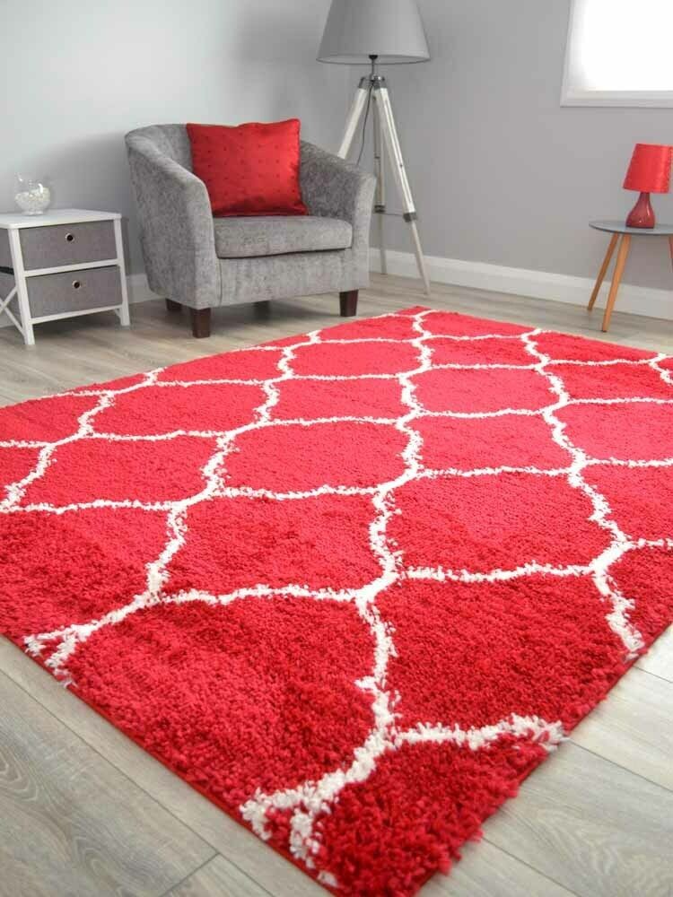 Matrix Red Cream Rug